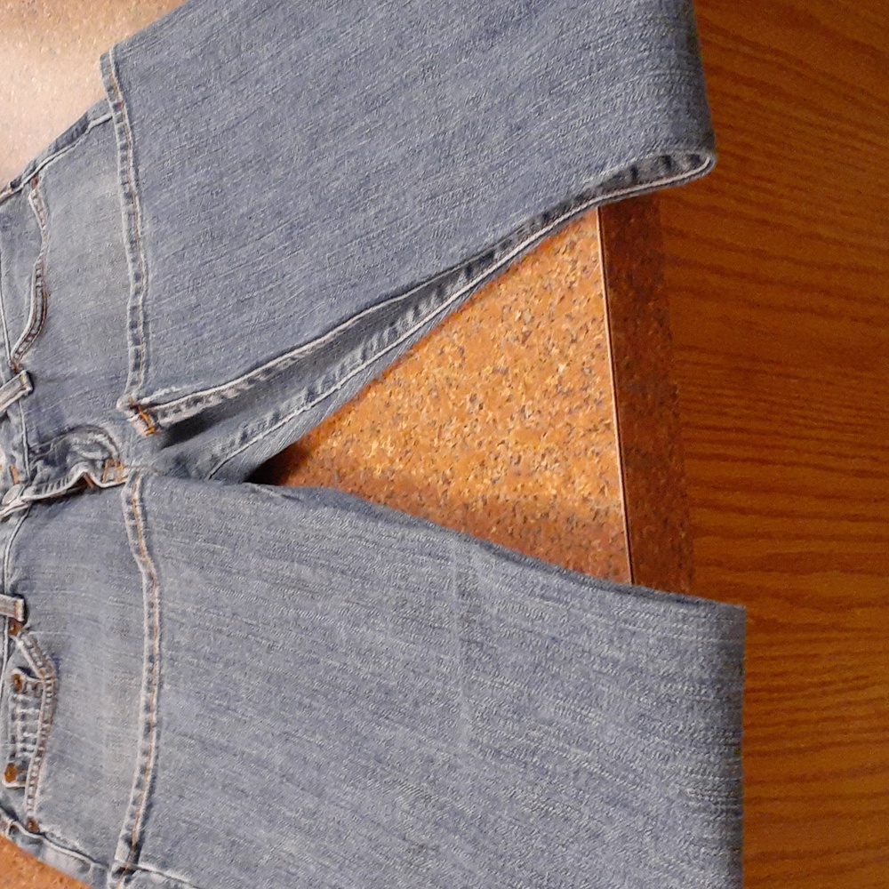 Vintage lucky dungarees boot cut, good used cond.